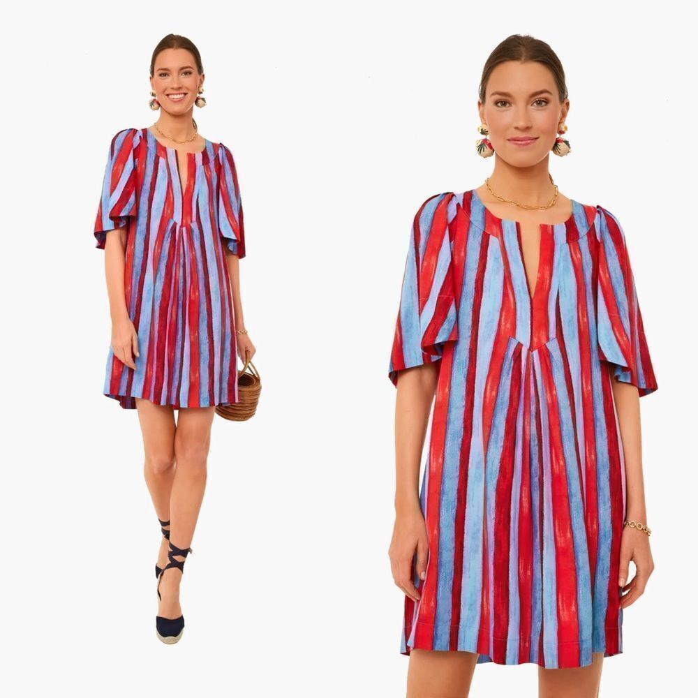 Tuckernuck- Pomander Place- Stripe Finley Mini Dress